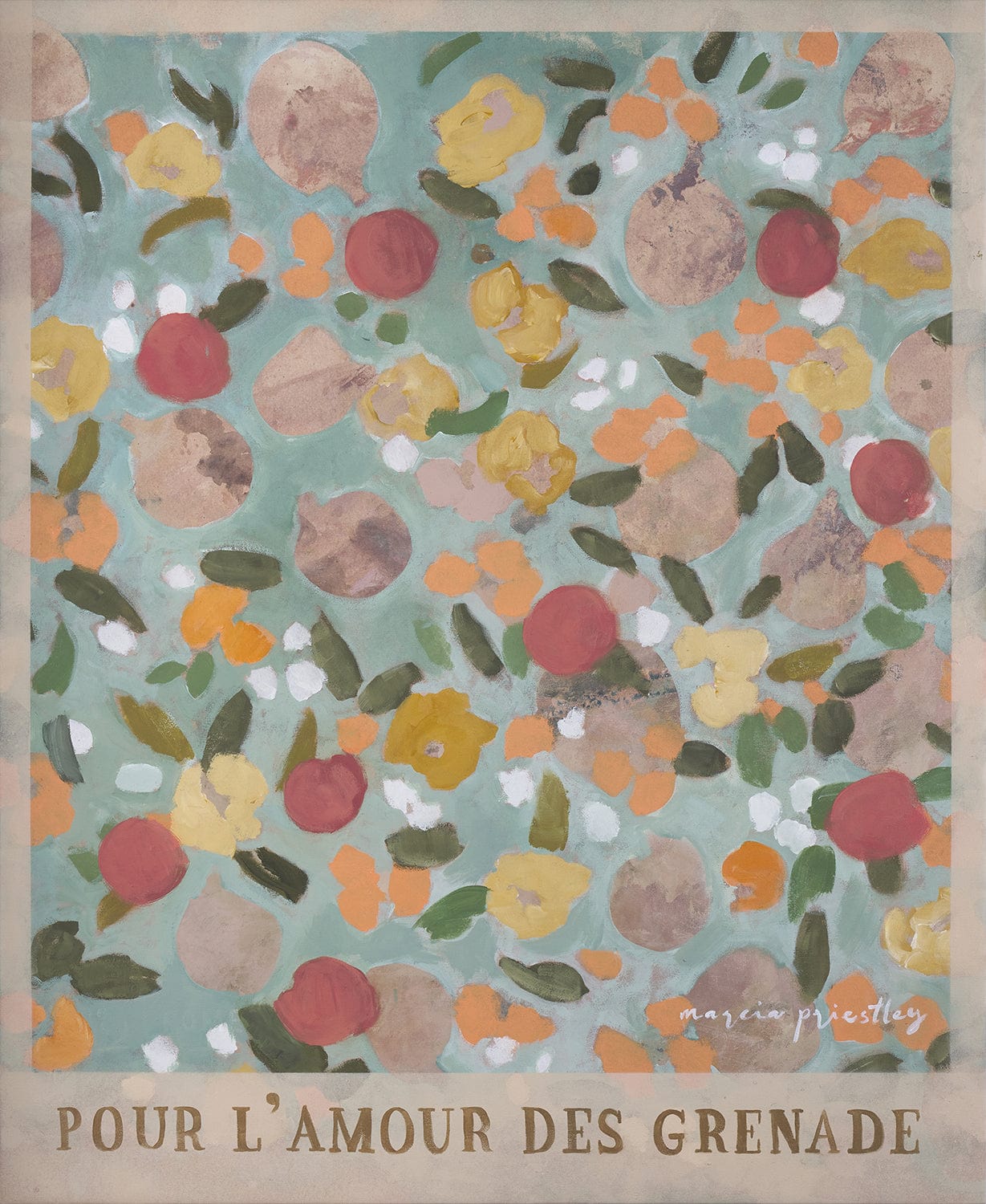 Pour L’amour Des Grenade - Limited Edition Print - Marcia Priestley