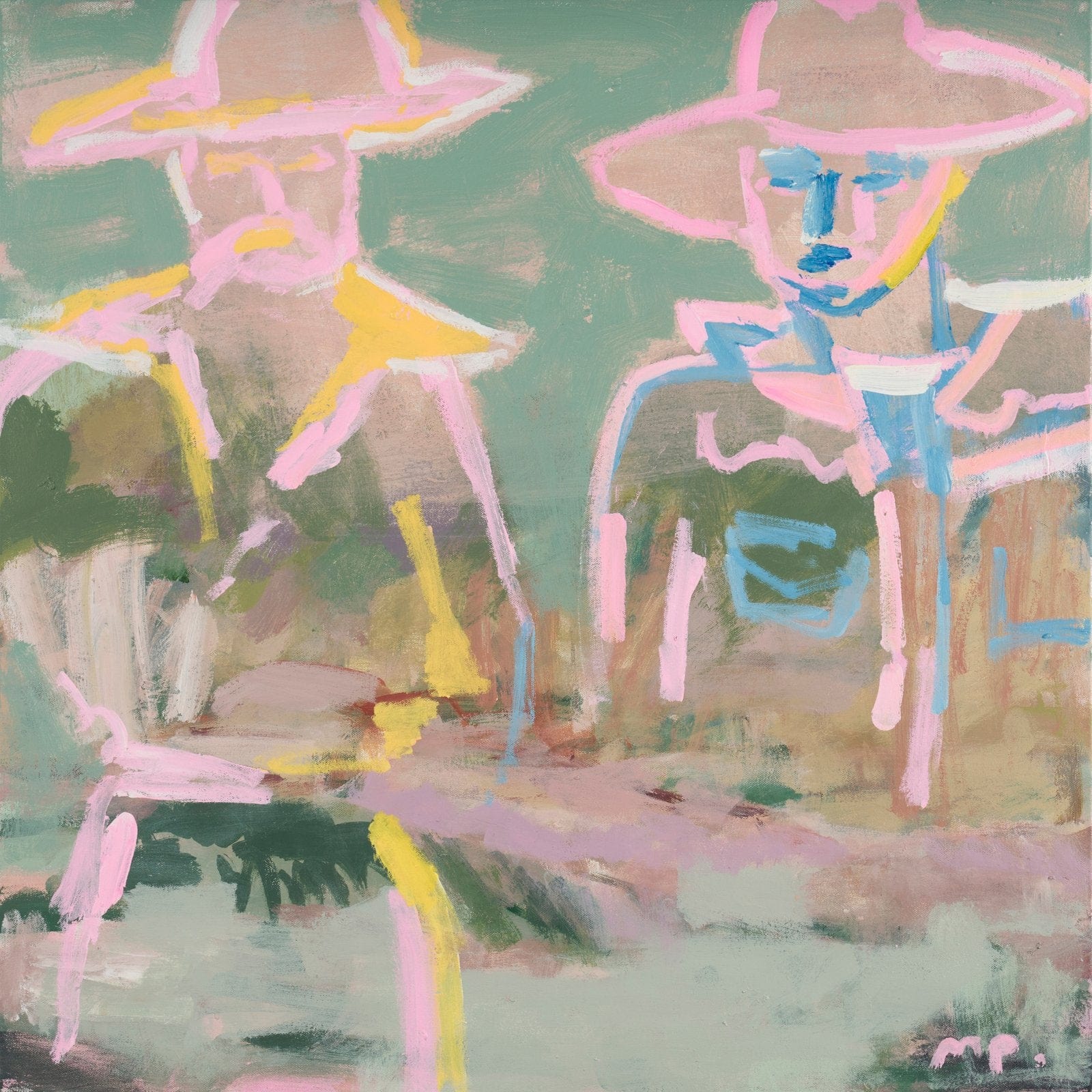 Stockman Yard - Original Painting - Marcia Priestley