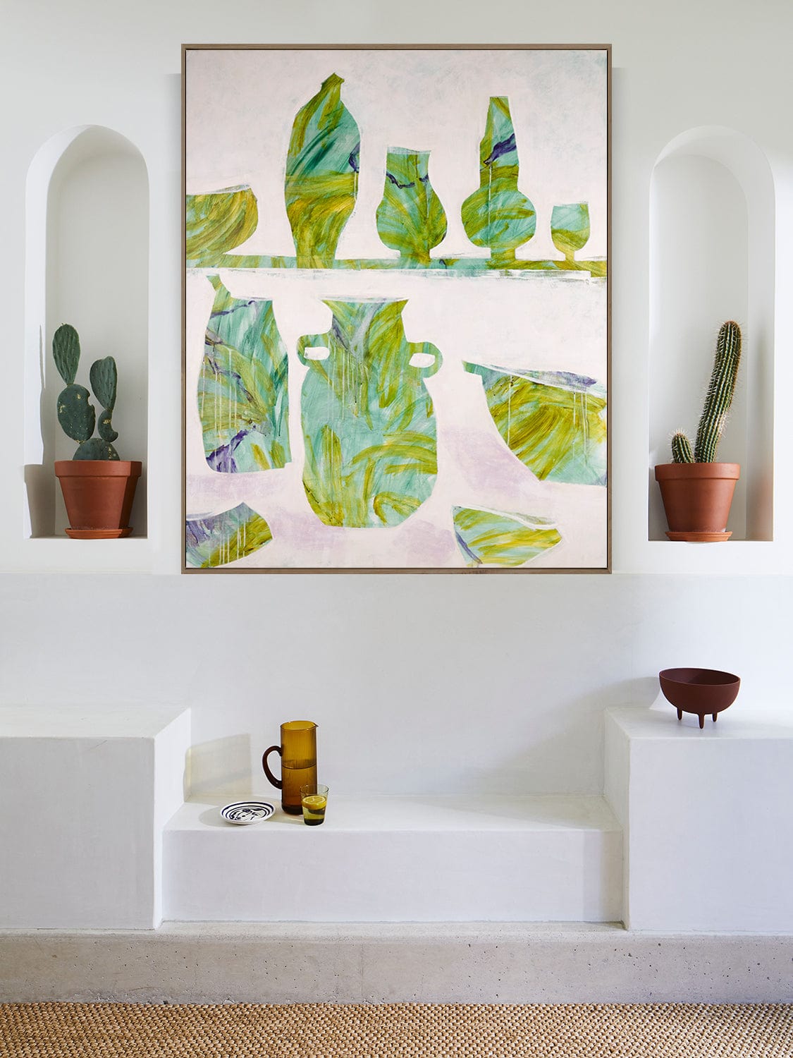Vase à Fronds - Limited Edition Print - Marcia Priestley