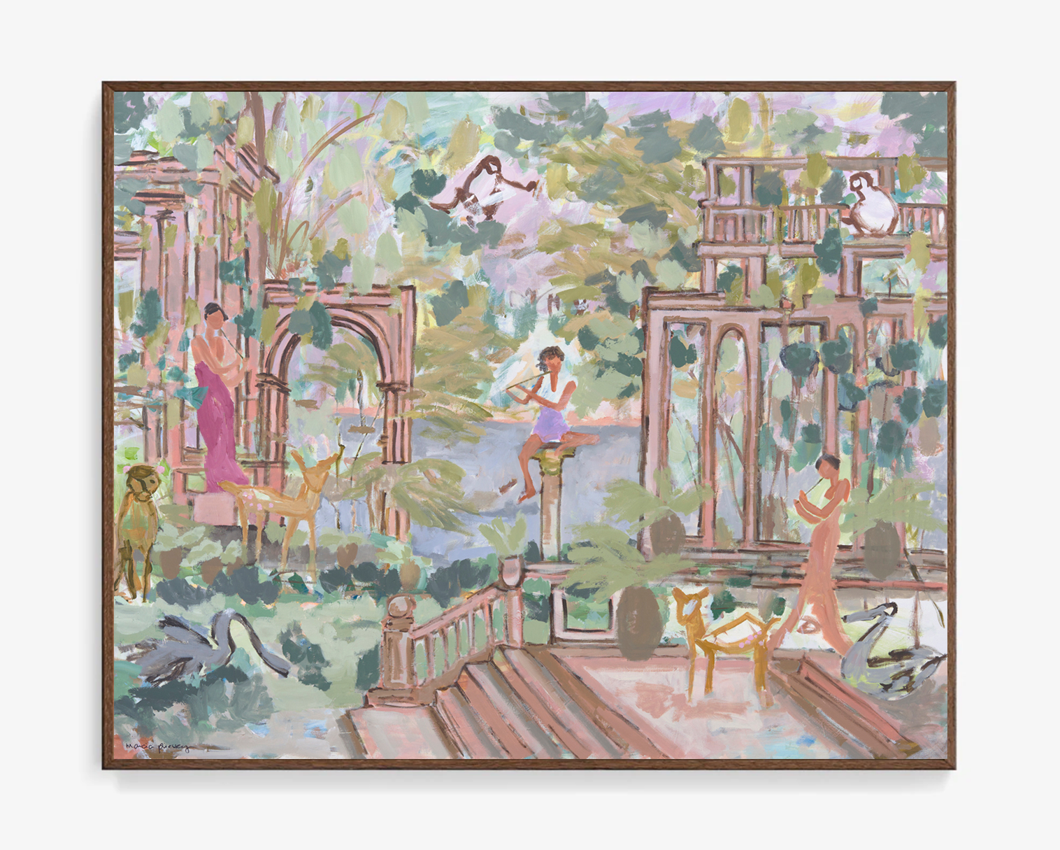 A Simian Sonata - Limited Edition Print - Marcia Priestley