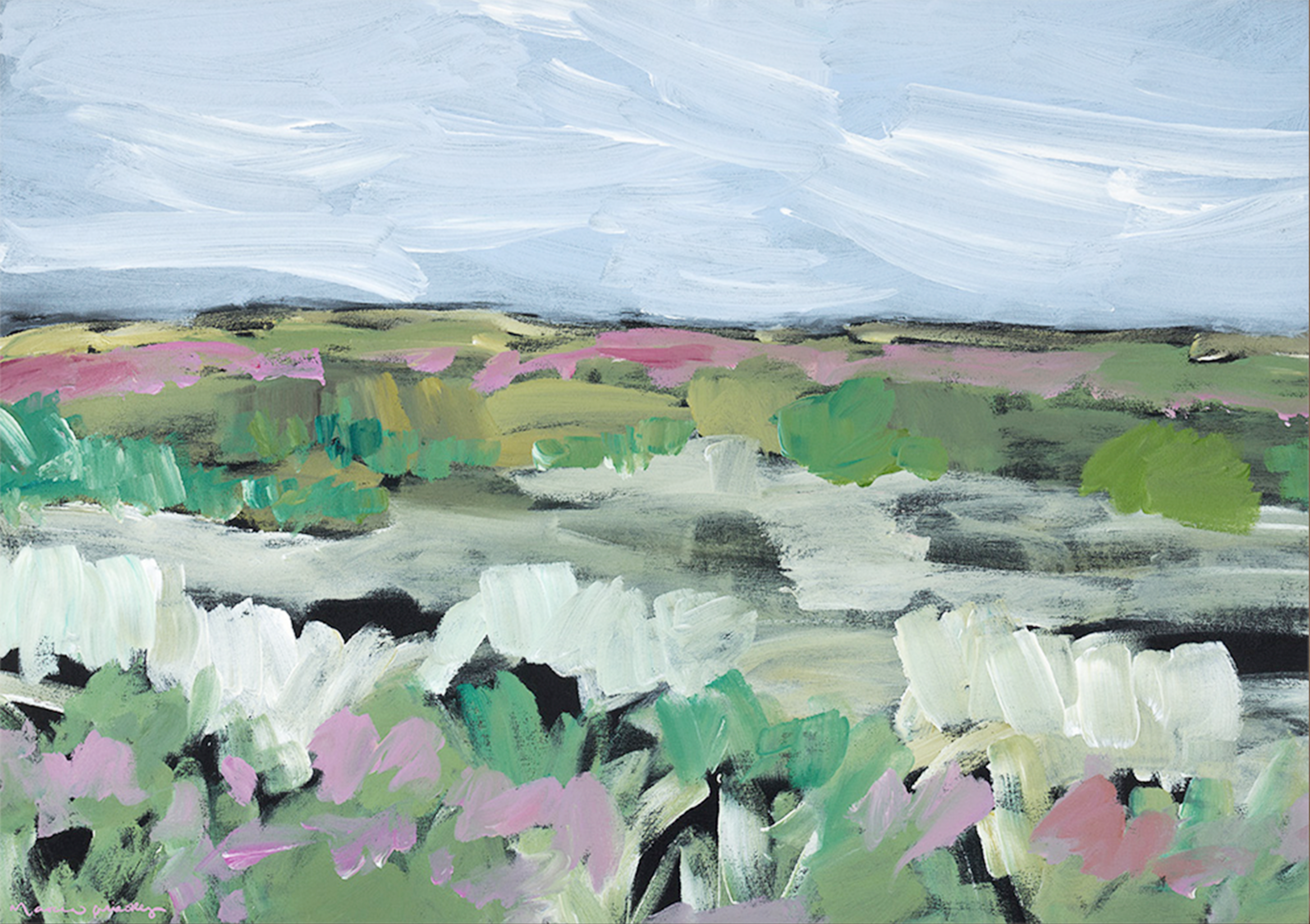 Brantes Provence - Limited Edition Print - Marcia Priestley