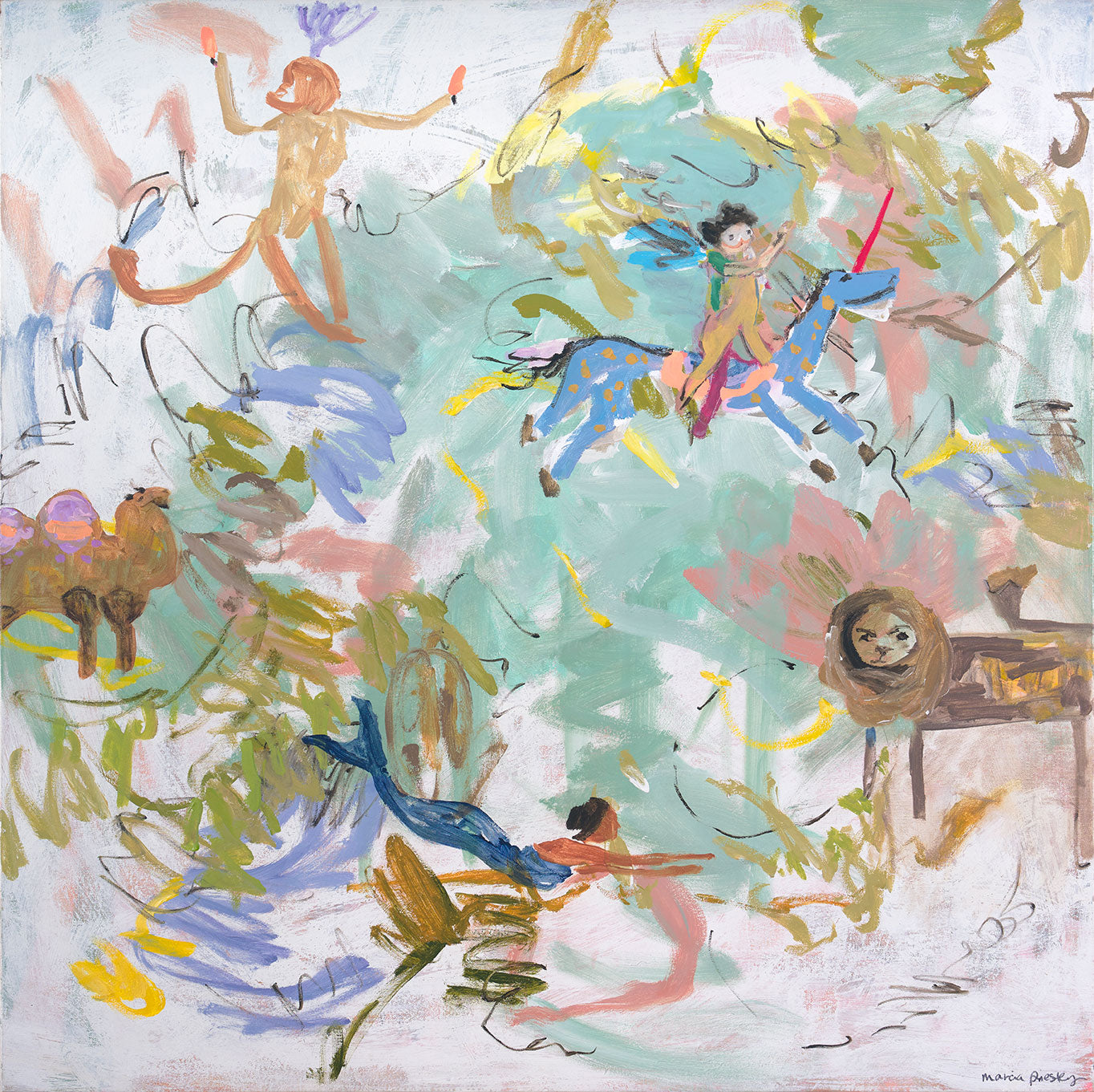 Carousel - Limited Edition Print - Marcia Priestley