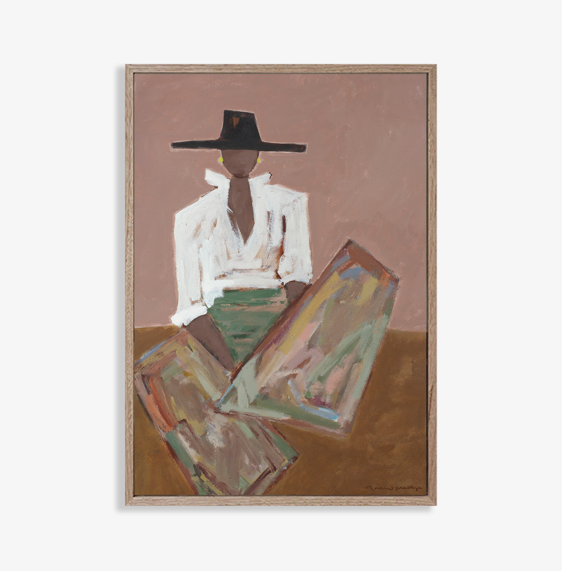Chaps Rosata - Limited Edition Print - Marcia Priestley