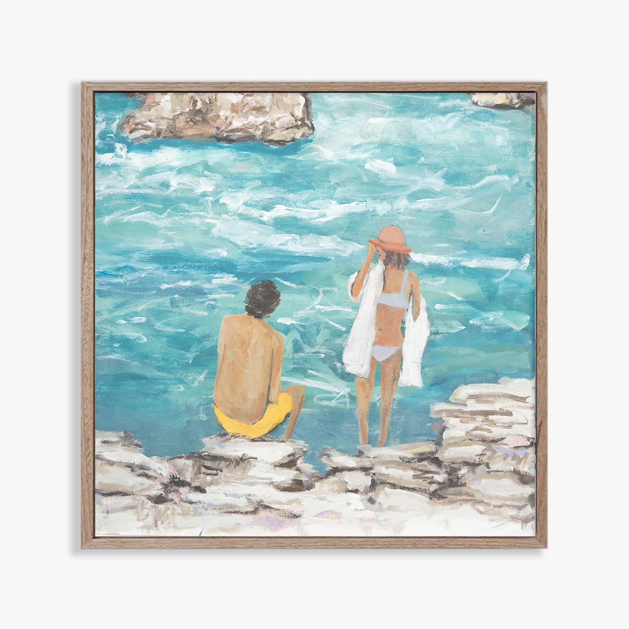 Cotè Azur - Original Painting - Marcia Priestley