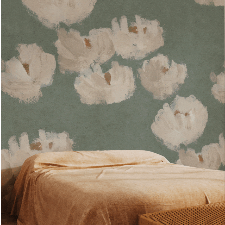Flora - Wallpaper - Marcia Priestley