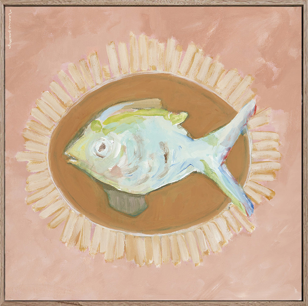Fish + Fries - Limited Edition Print - Marcia Priestley
