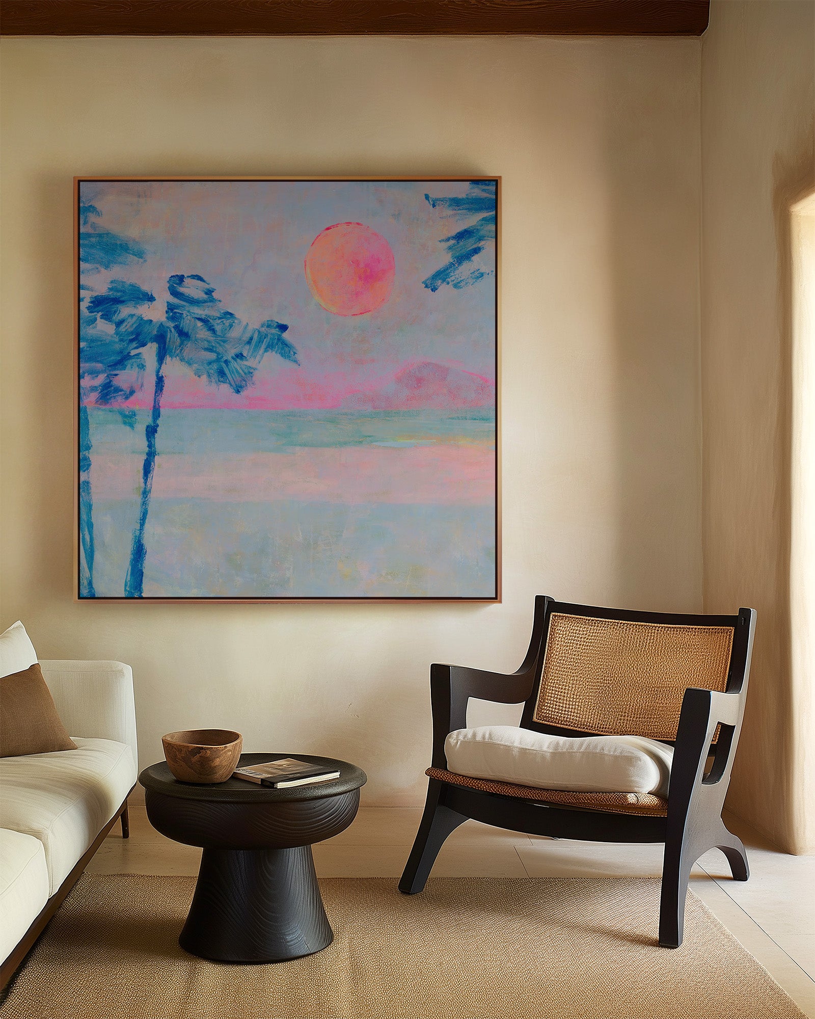 Neon Moonscape - Limited Edition Print - Marcia Priestley