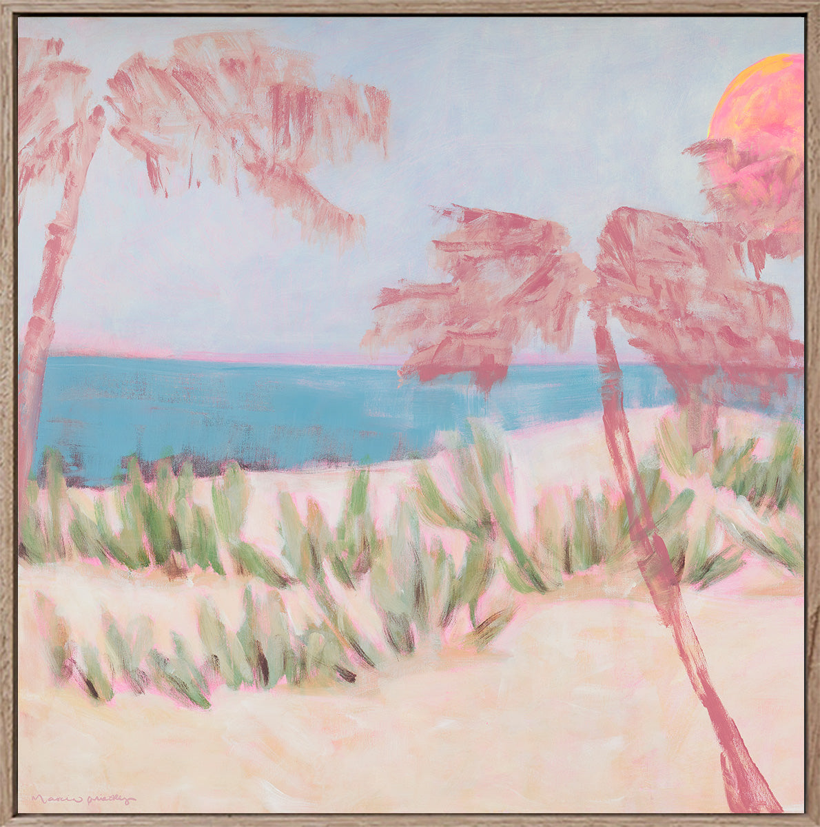 Pink Hi - Limited Edition Print - Marcia Priestley