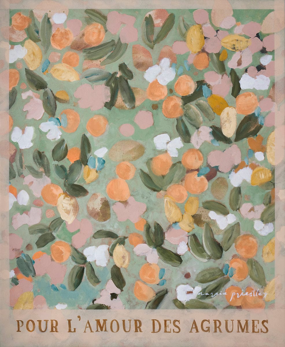 Pour L’amour Des Agrumes - Limited Edition Print - Marcia Priestley