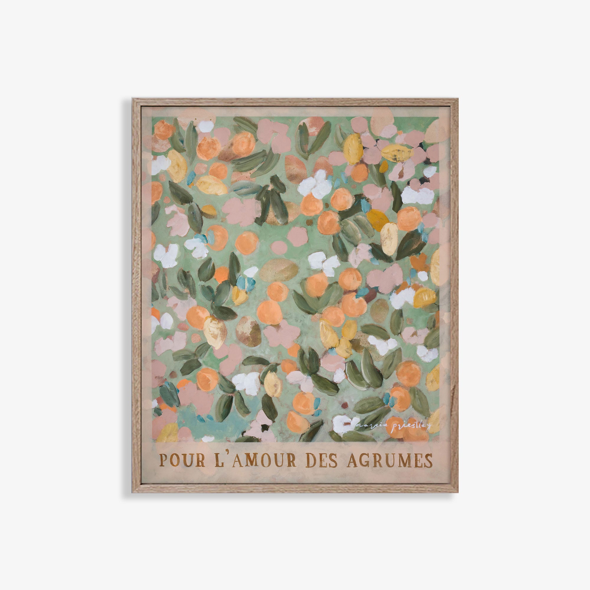 Pour L’amour Des Agrumes - Original Painting