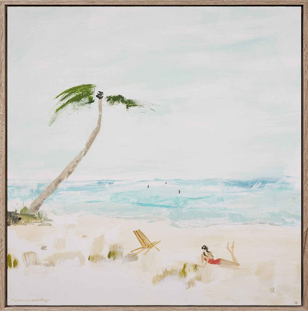 Seaside Postcard - Limited Edition Print - Marcia Priestley