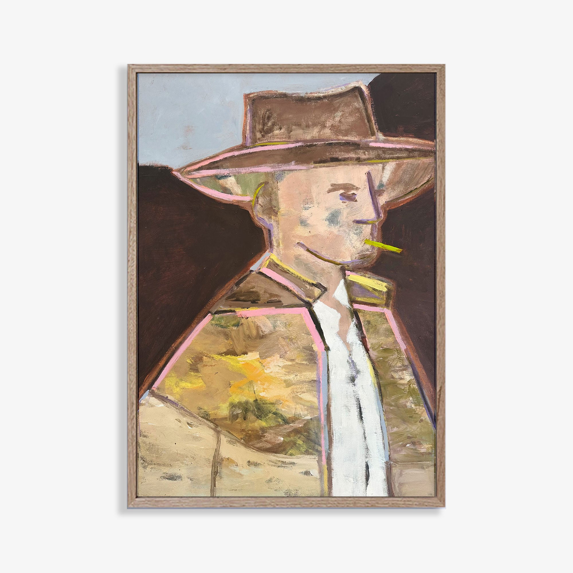 Stockman - Original Painting - Marcia Priestley