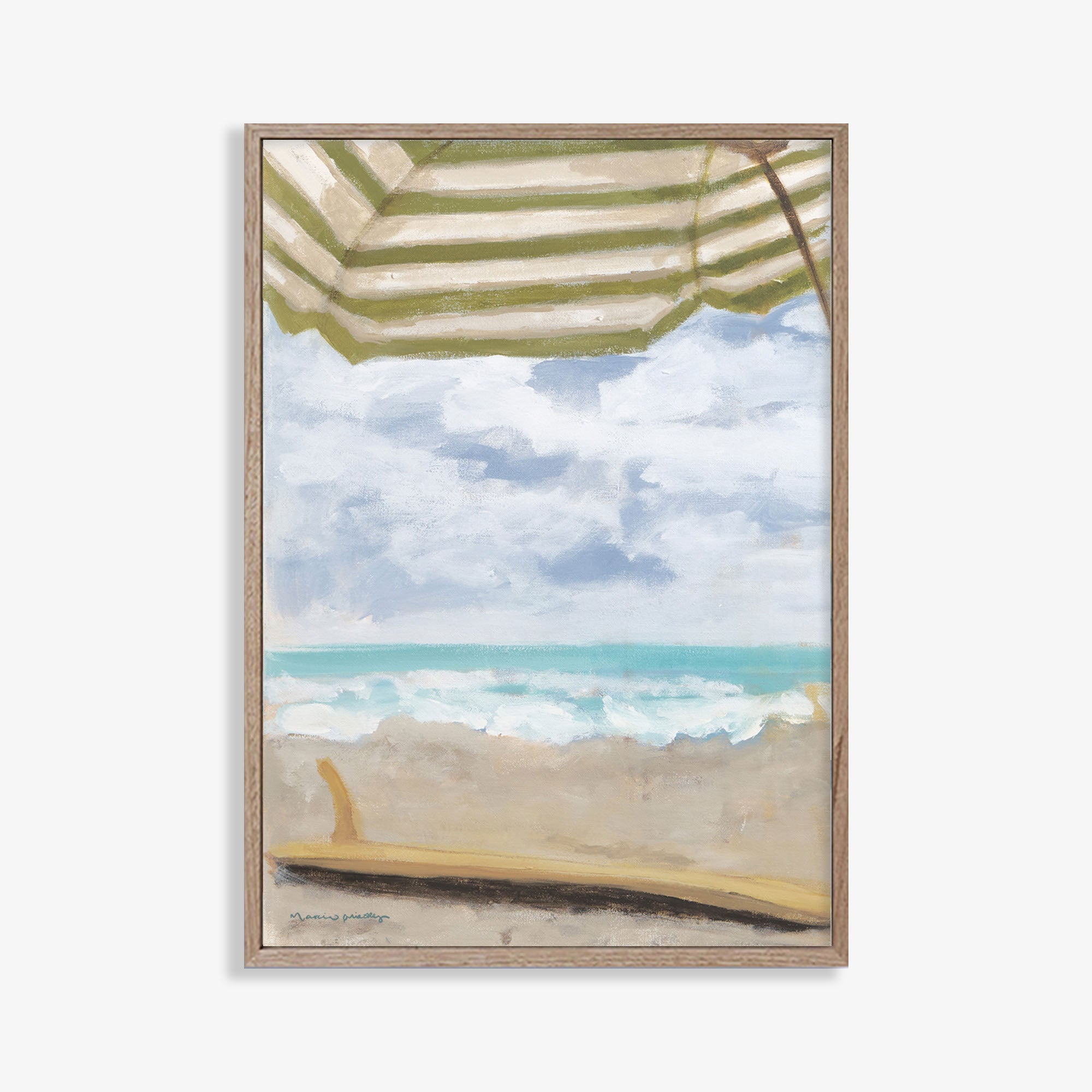 Surf Beach - Limited Edition Print - Marcia Priestley