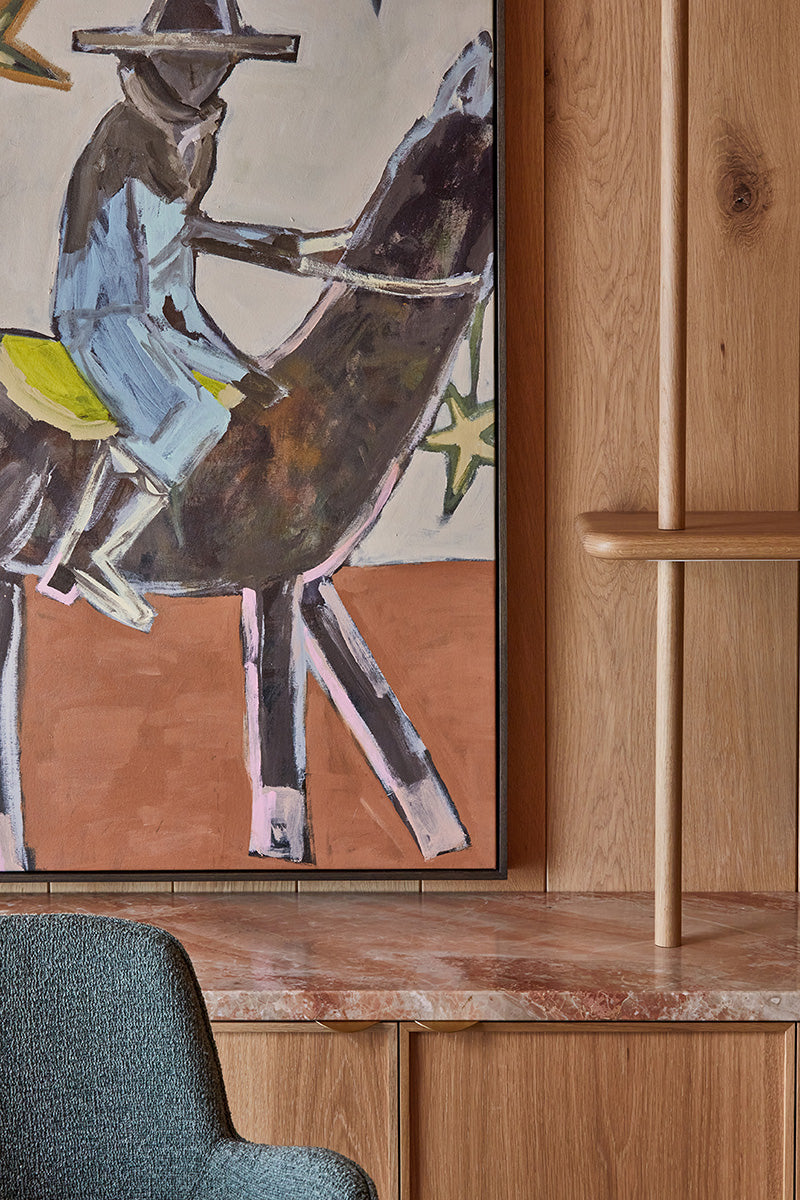 The Rider + Saffron - Limited Edition Print - Marcia Priestley