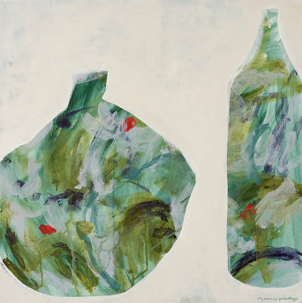 Vase à Verdure - Limited Edition Print - Marcia Priestley