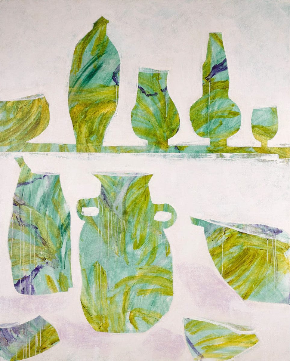 Vase à Fronds - Limited Edition Print - Marcia Priestley