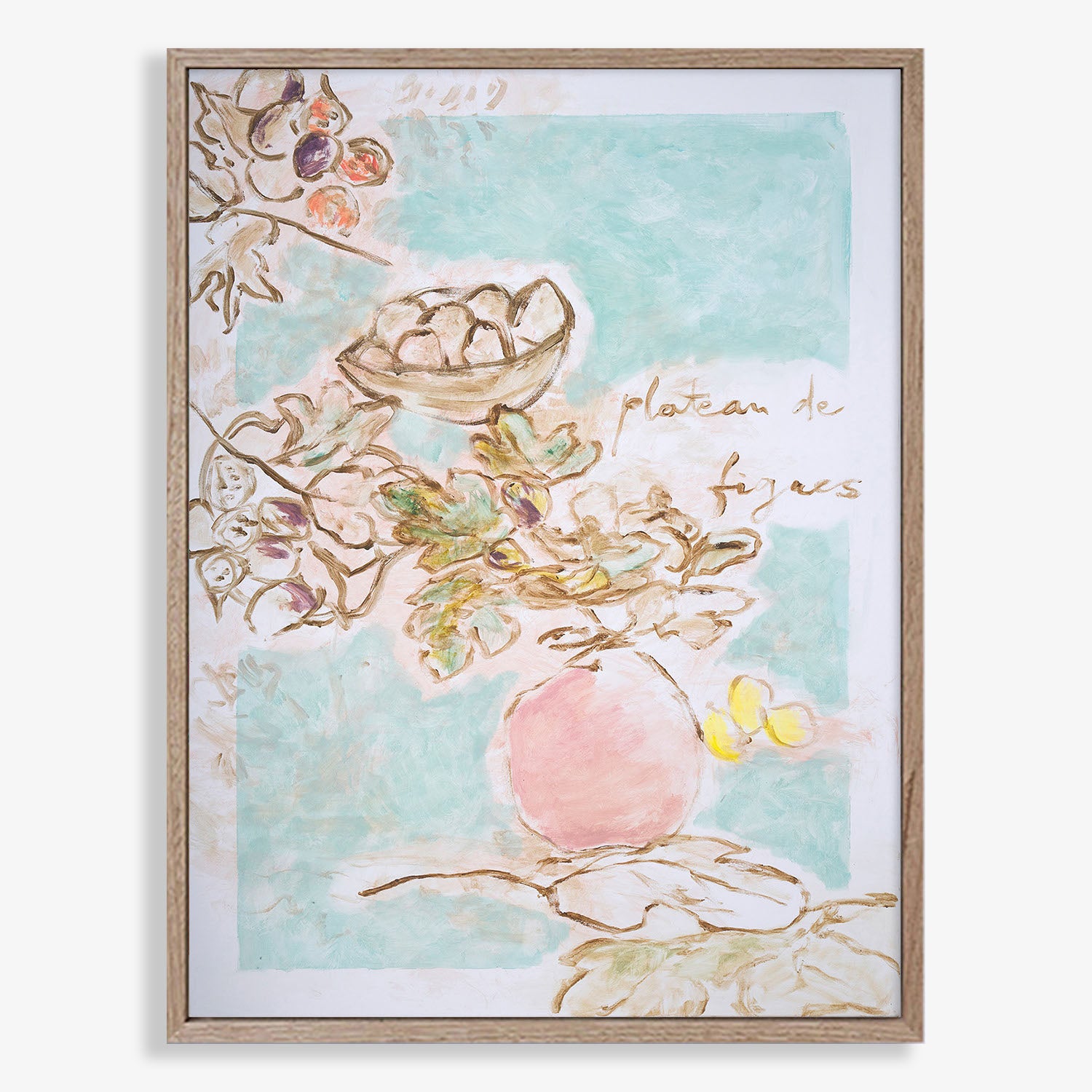 Plateau De Figues - Original Painting