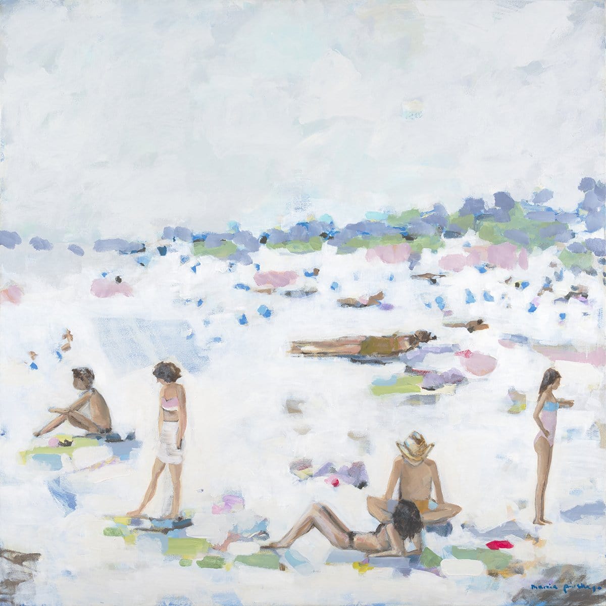 Seaside 2 - Limited Edition Print - Marcia Priestley