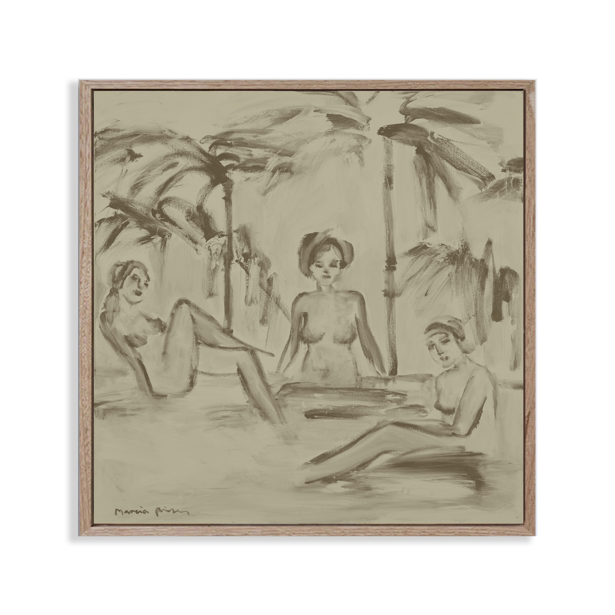 Bathhouse Tyrian - Limited Edition Print - Marcia Priestley