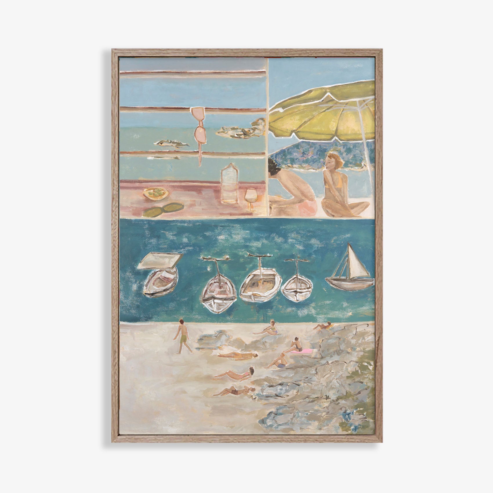 Bites, Beaches & Boats - Limited Edition Print - Marcia Priestley