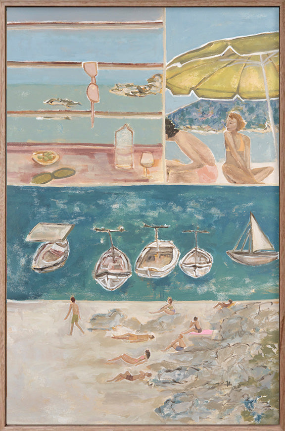 Bites, Beaches & Boats - Limited Edition Print - Marcia Priestley