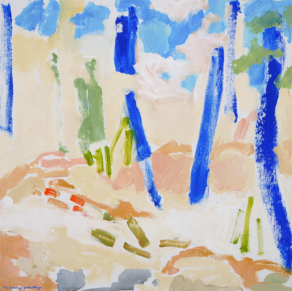 Bluegum - Limited Edition Print - Marcia Priestley