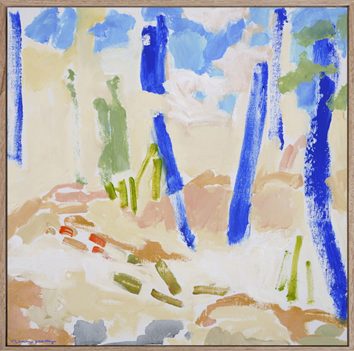 Bluegum - Limited Edition Print - Marcia Priestley