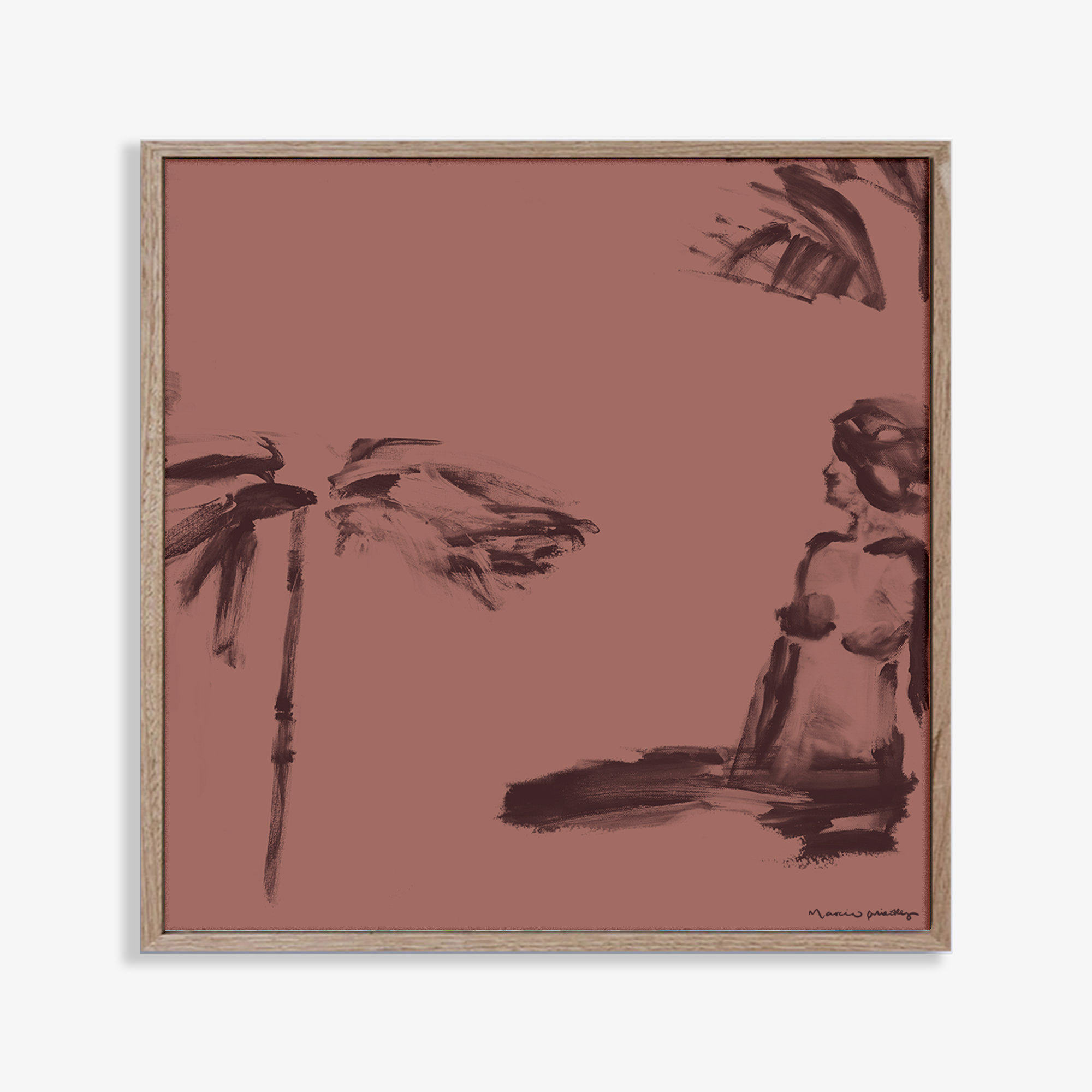 Burullus Girl - Limited Edition Print - Marcia Priestley