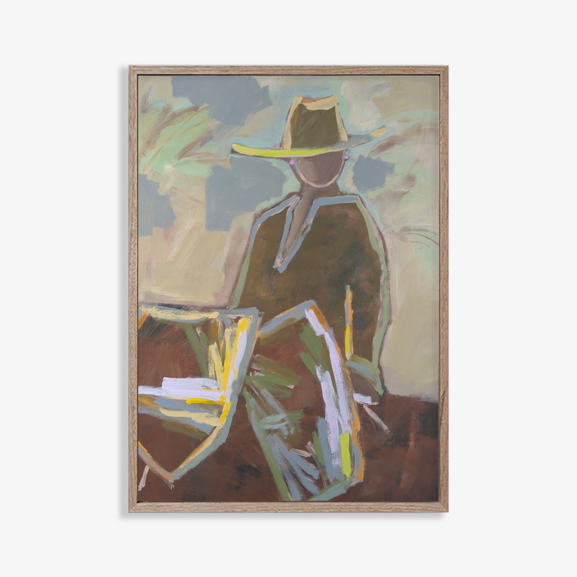Chaps Dust Palm - Original Painting