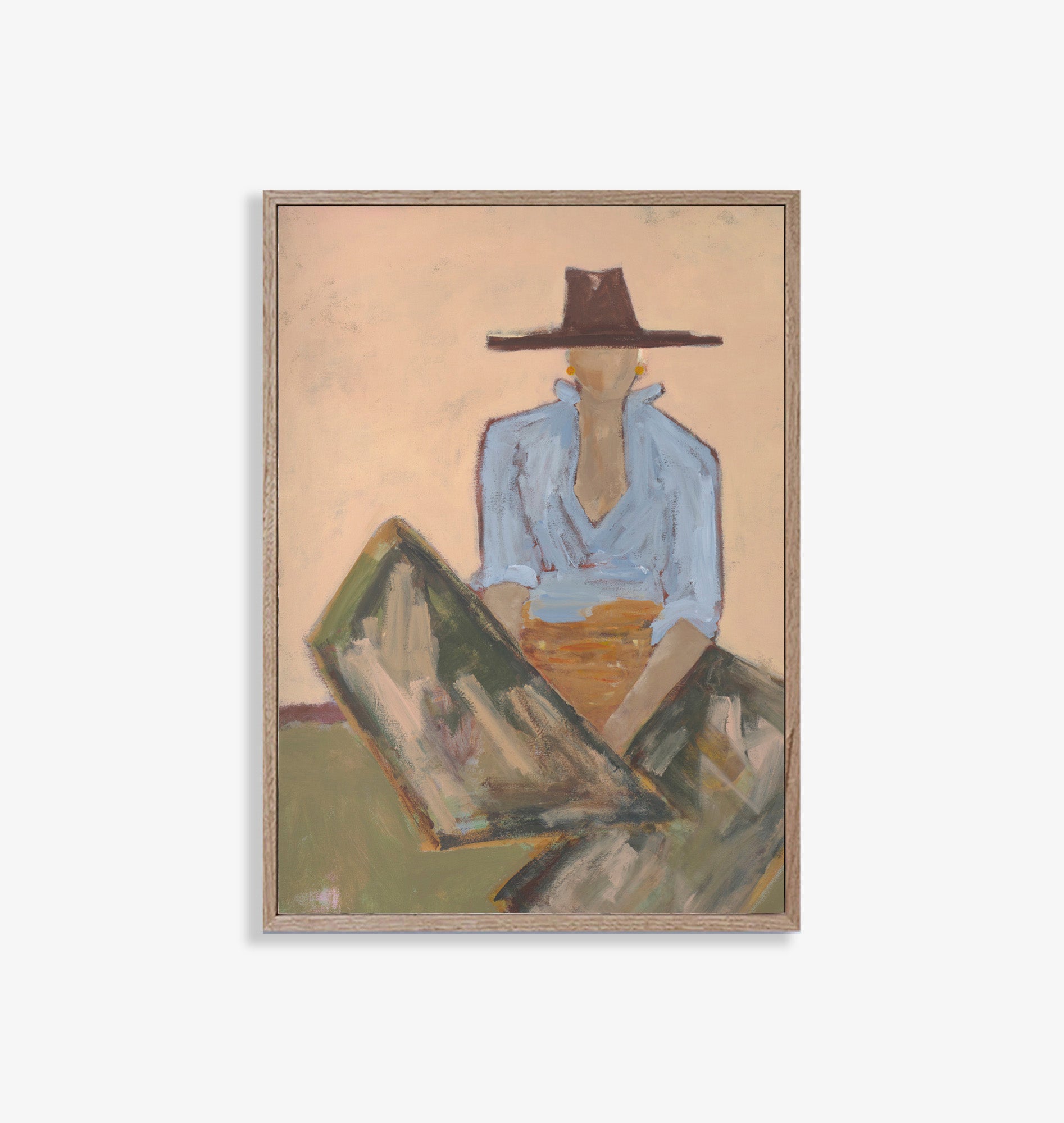 Chaps Olivine - Limited Edition Print - Marcia Priestley