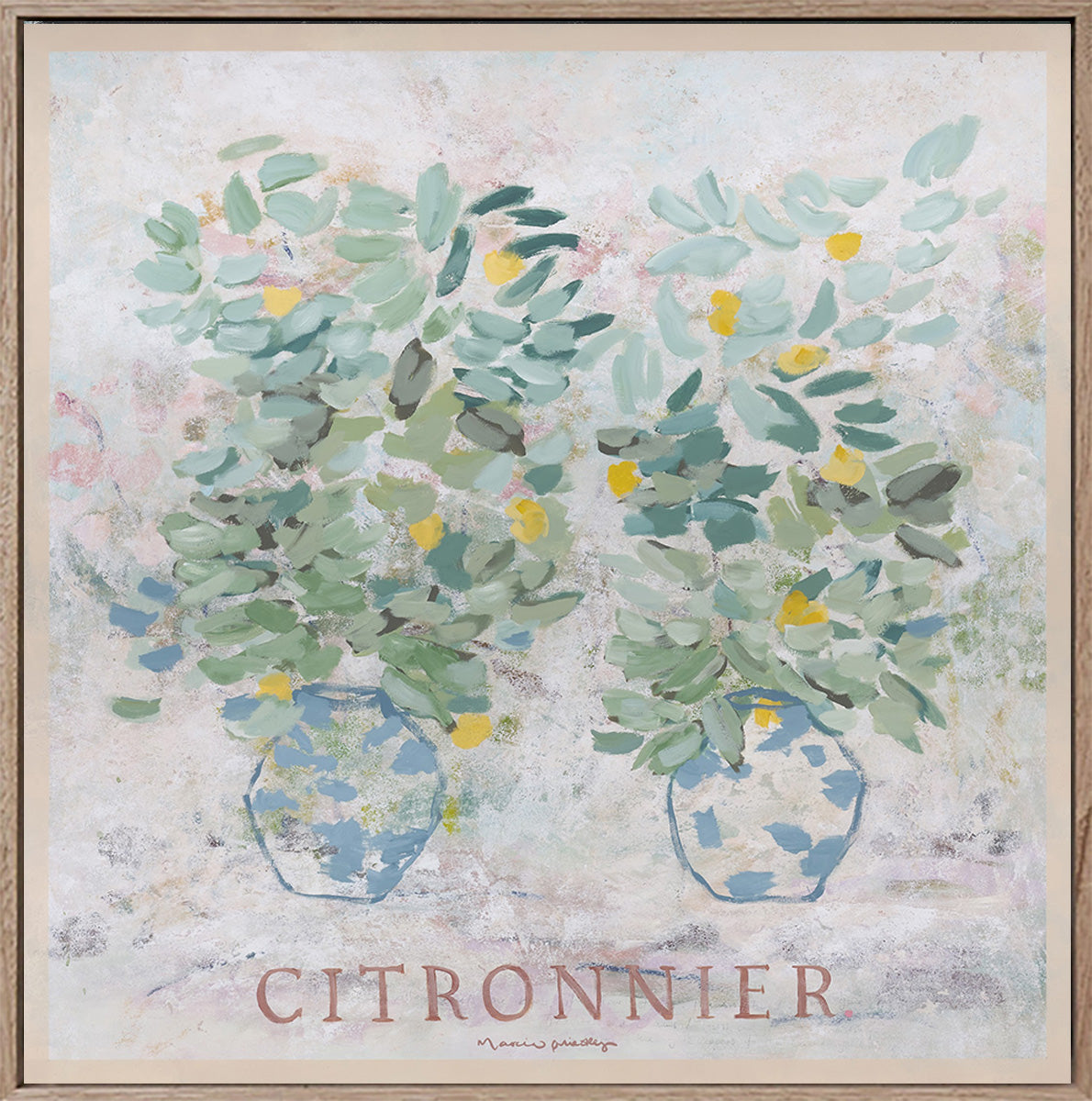 Citronnier - Limited Edition Print - Marcia Priestley