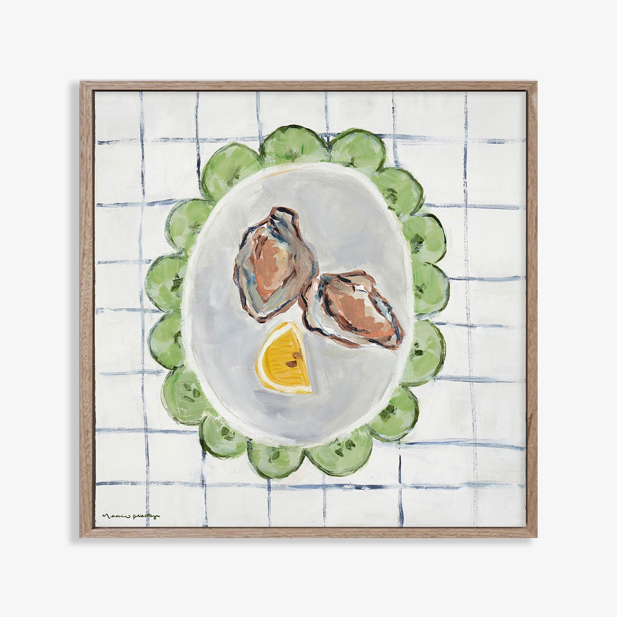 Clams + Cucumber - Limited Edition Print - Marcia Priestley