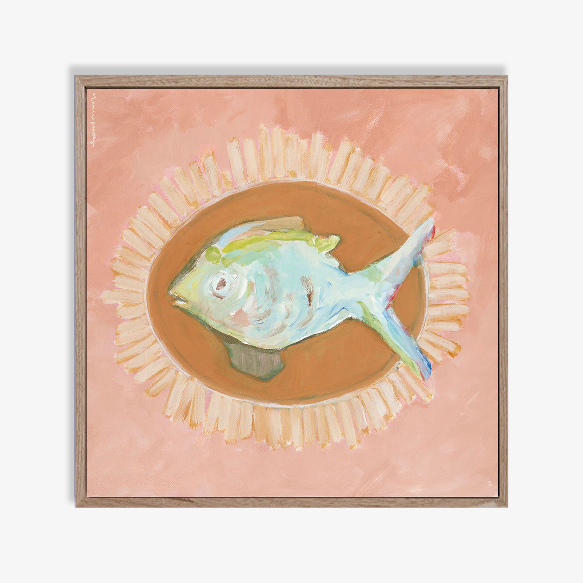 Fish + Fries - Limited Edition Print - Marcia Priestley