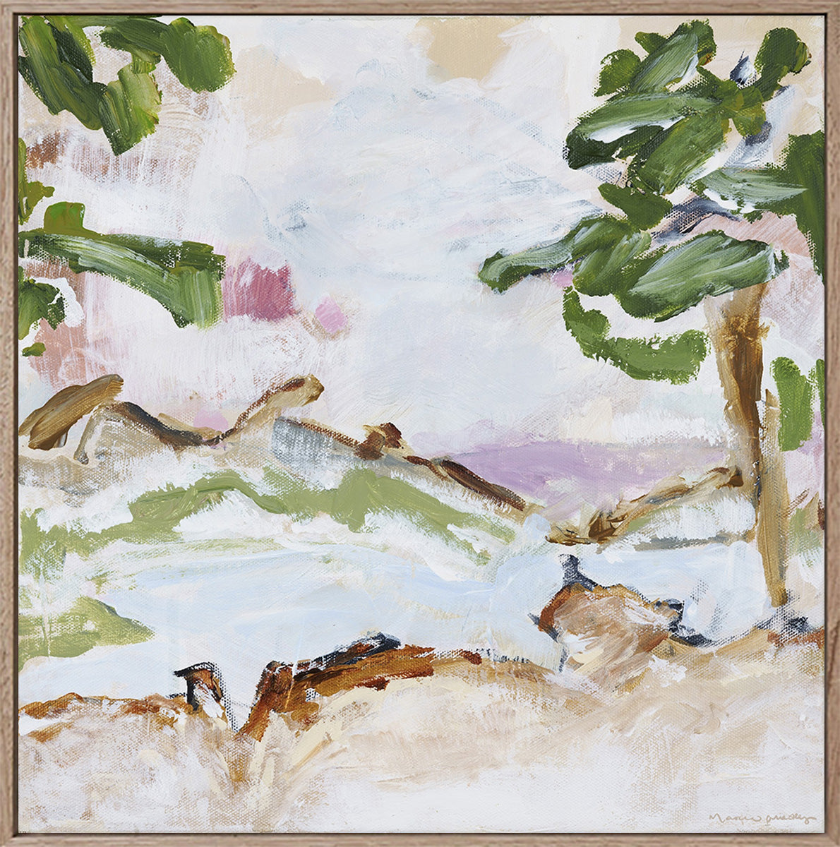 Lavender Farm - Limited Edition Print - Marcia Priestley