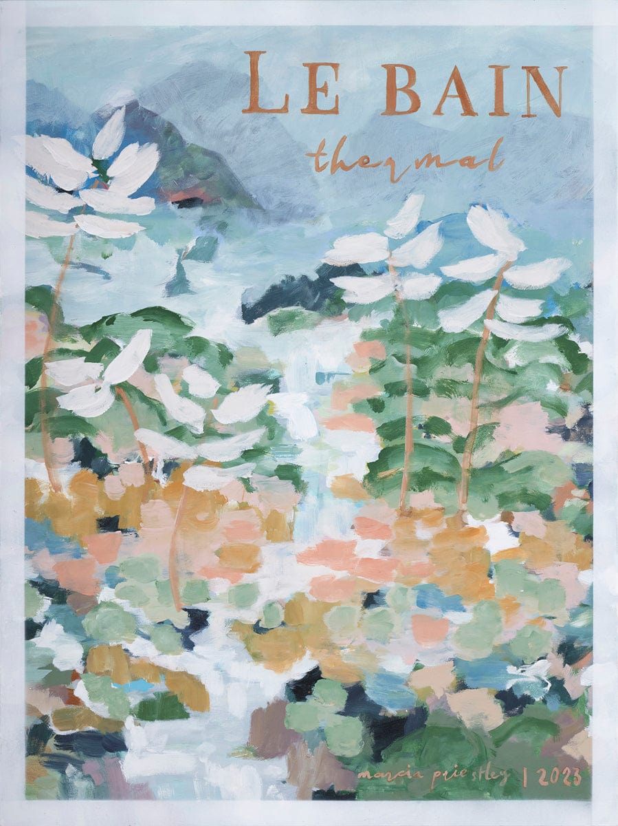 Le Bain Thermal - Limited Edition Print - Marcia Priestley