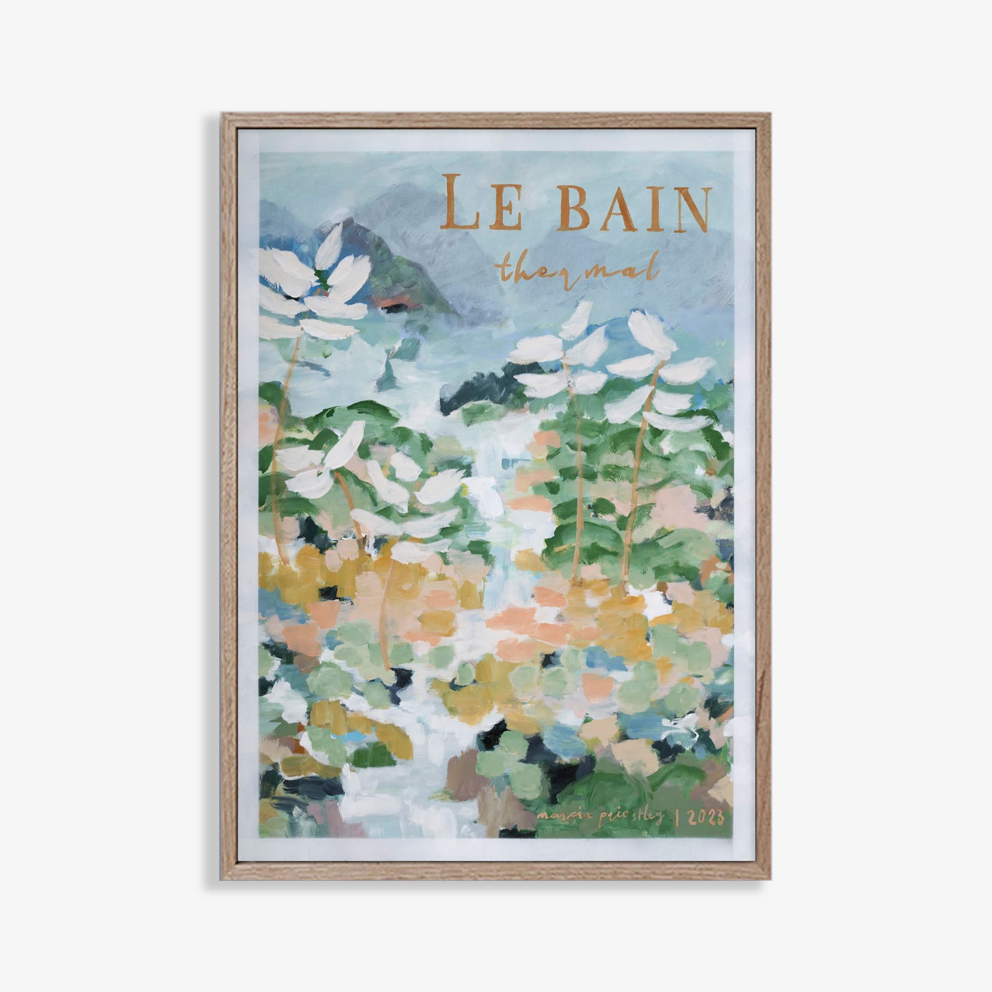 Le Bain Thermal - Limited Edition Print - Marcia Priestley