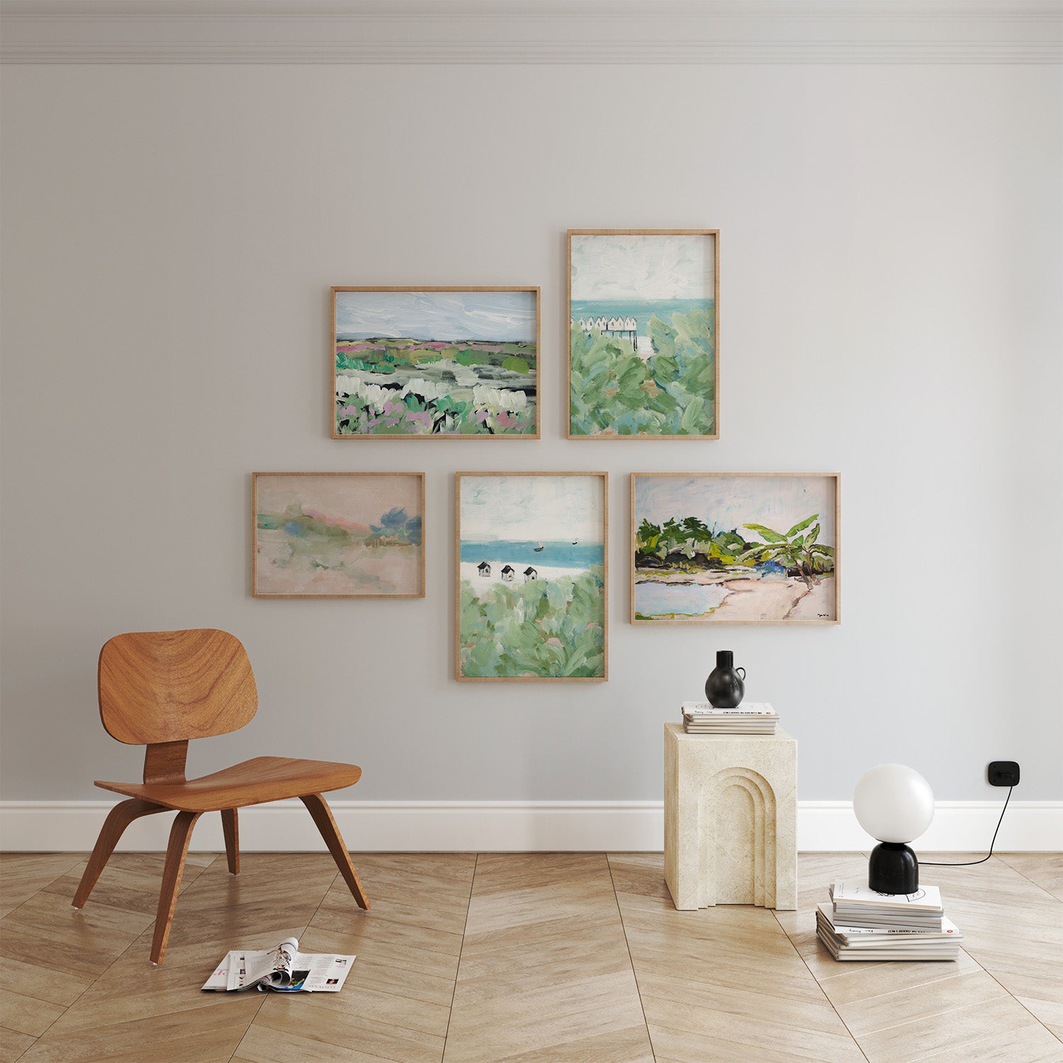 Nordic Iv - Original Painting - Marcia Priestley
