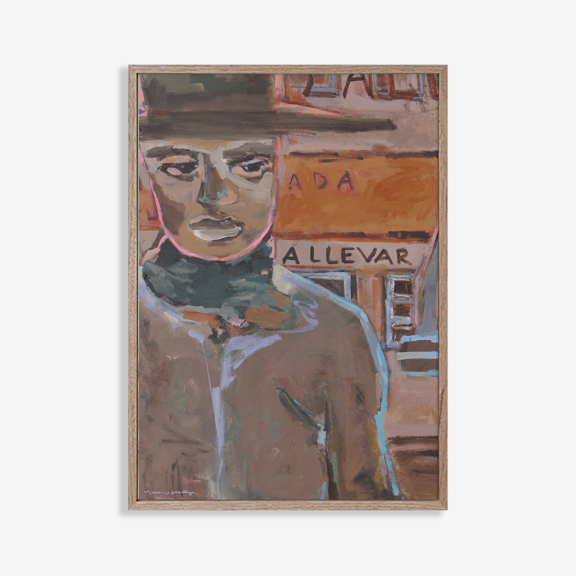 One Man Out West - Limited Edition Print - Marcia Priestley