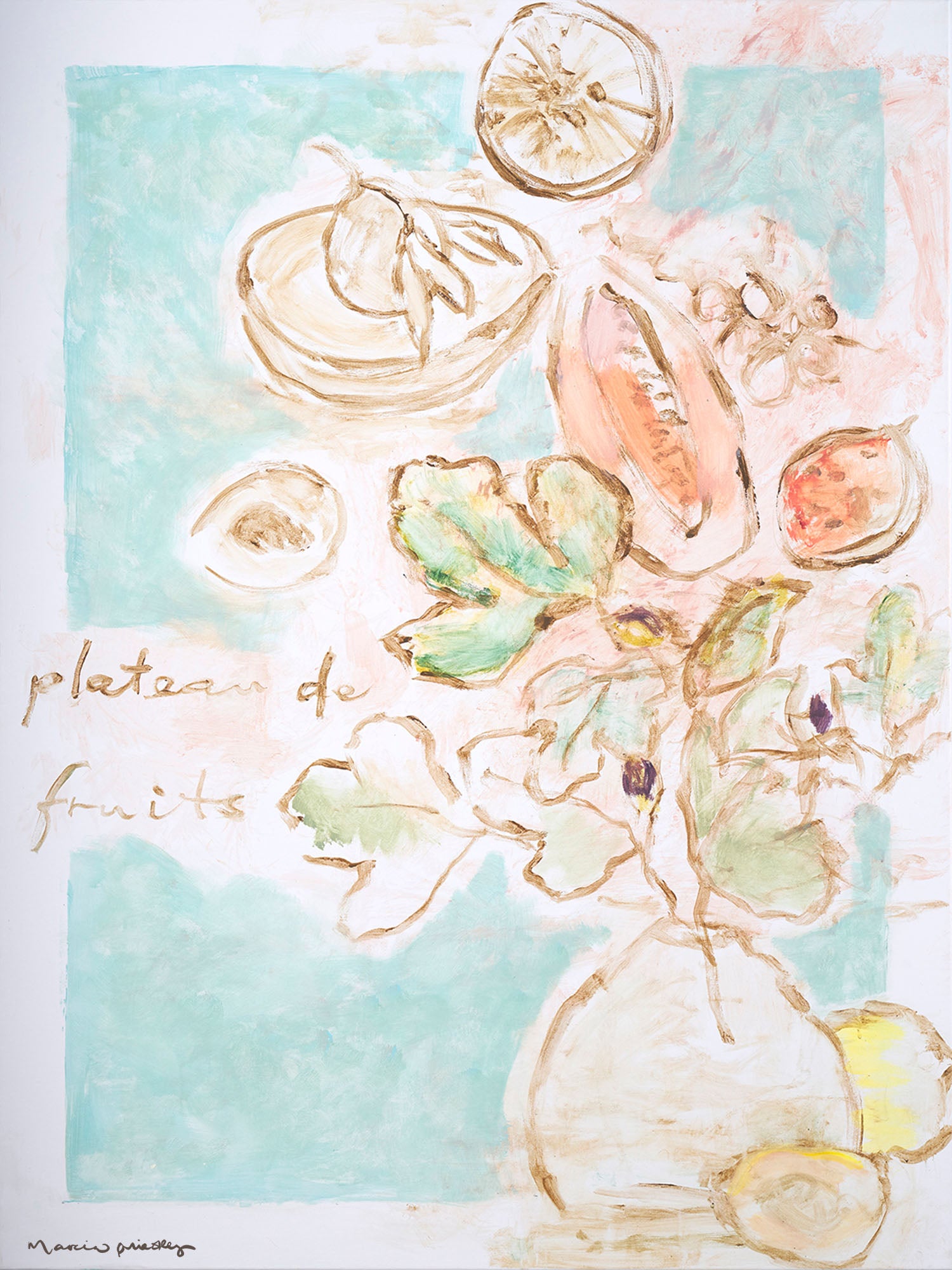 Plateau De Fruits - Limited Edition Print - Marcia Priestley