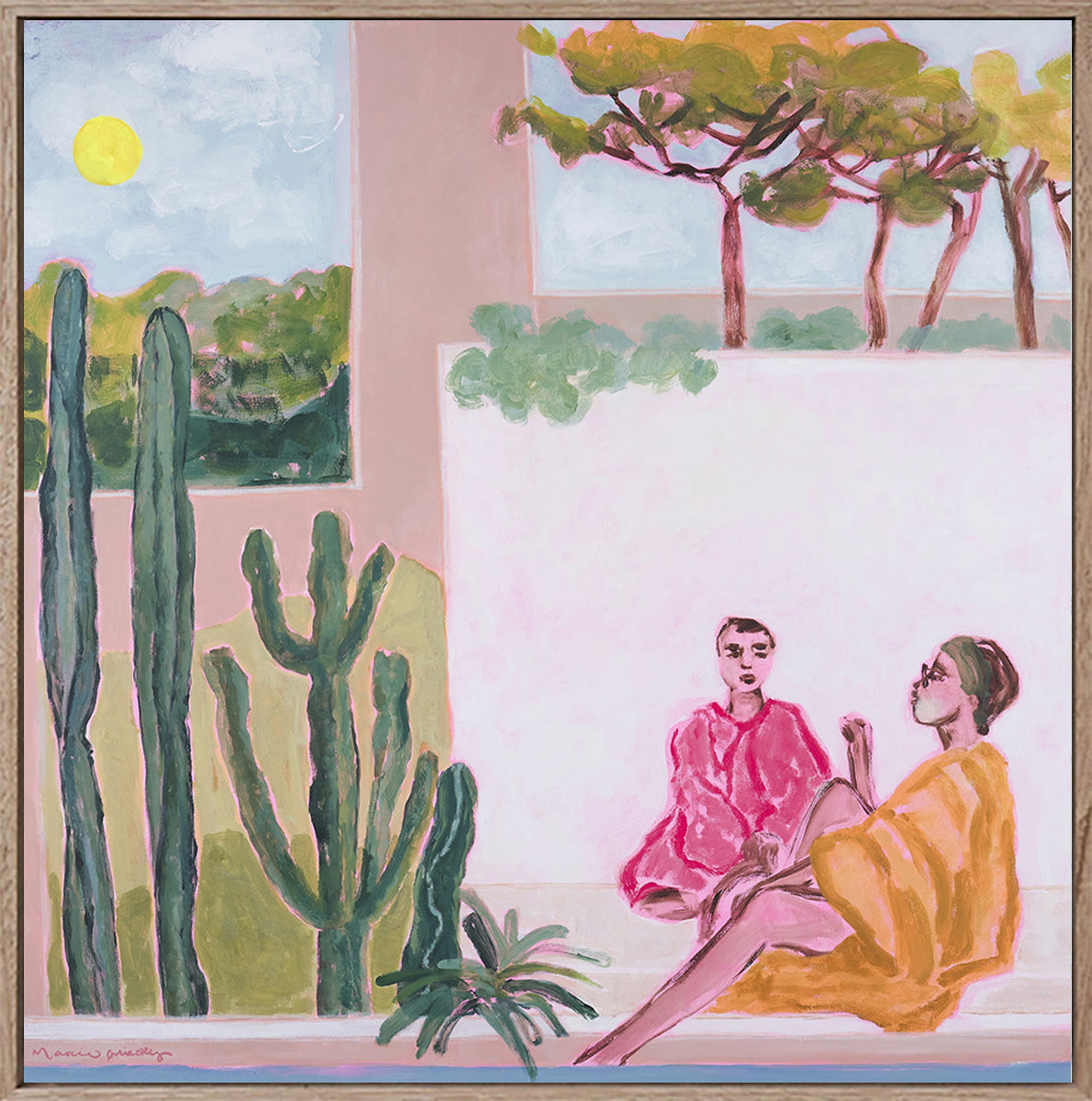 Pampelonne - Limited Edition Print - Marcia Priestley
