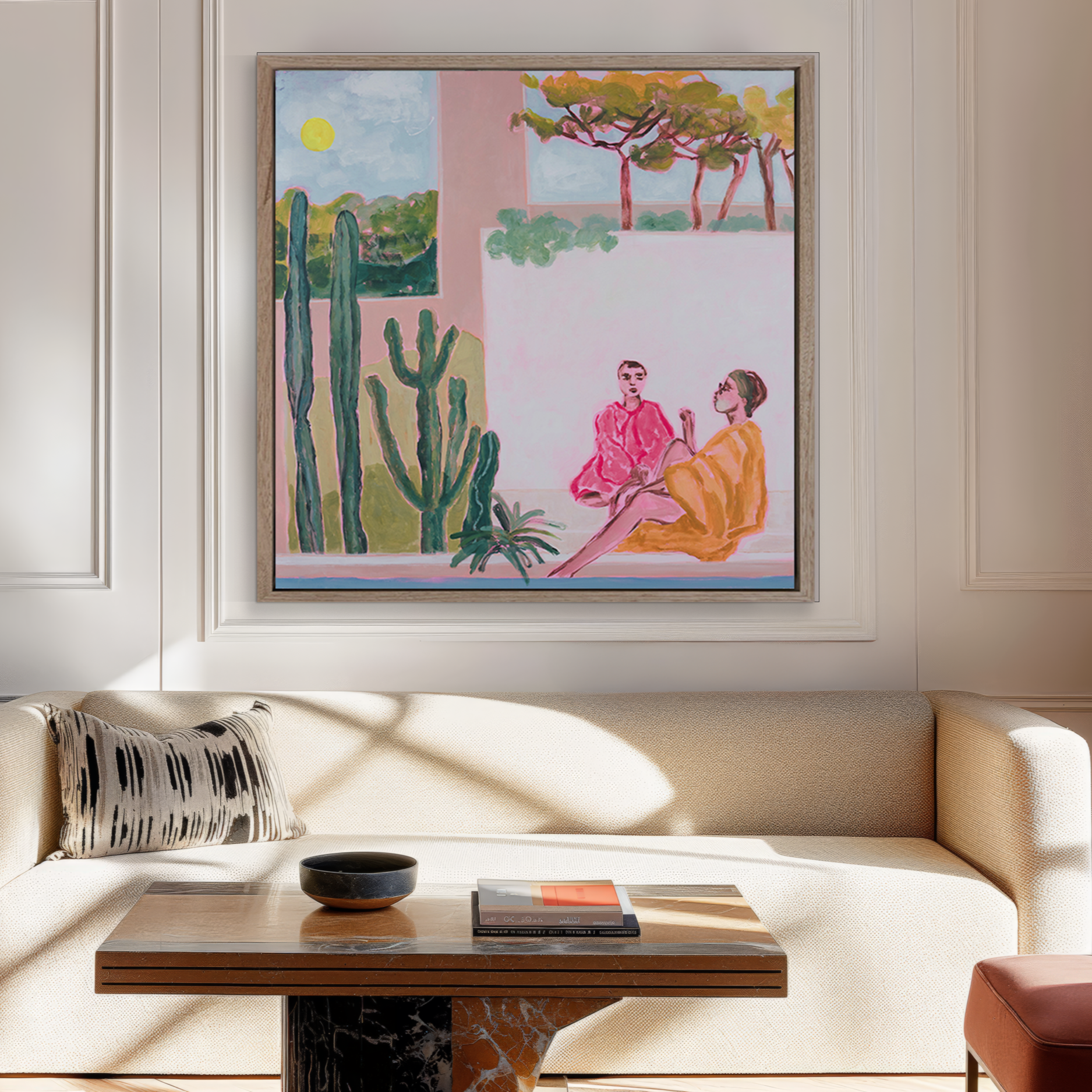 Pampelonne - Original Painting - Marcia Priestley
