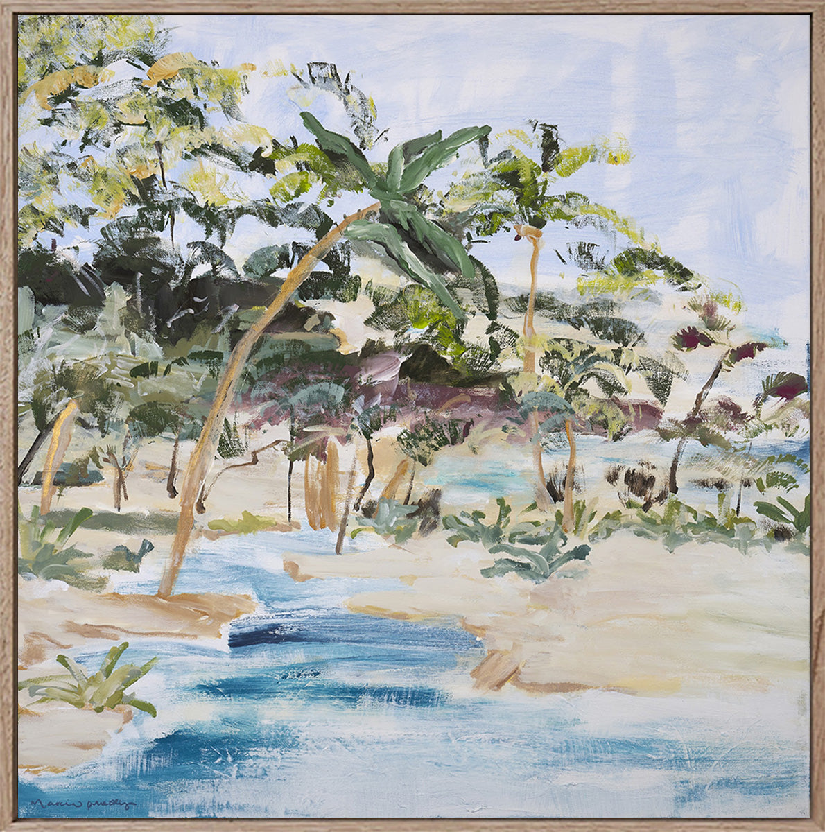 Peacock Palm - Limited Edition Print - Marcia Priestley