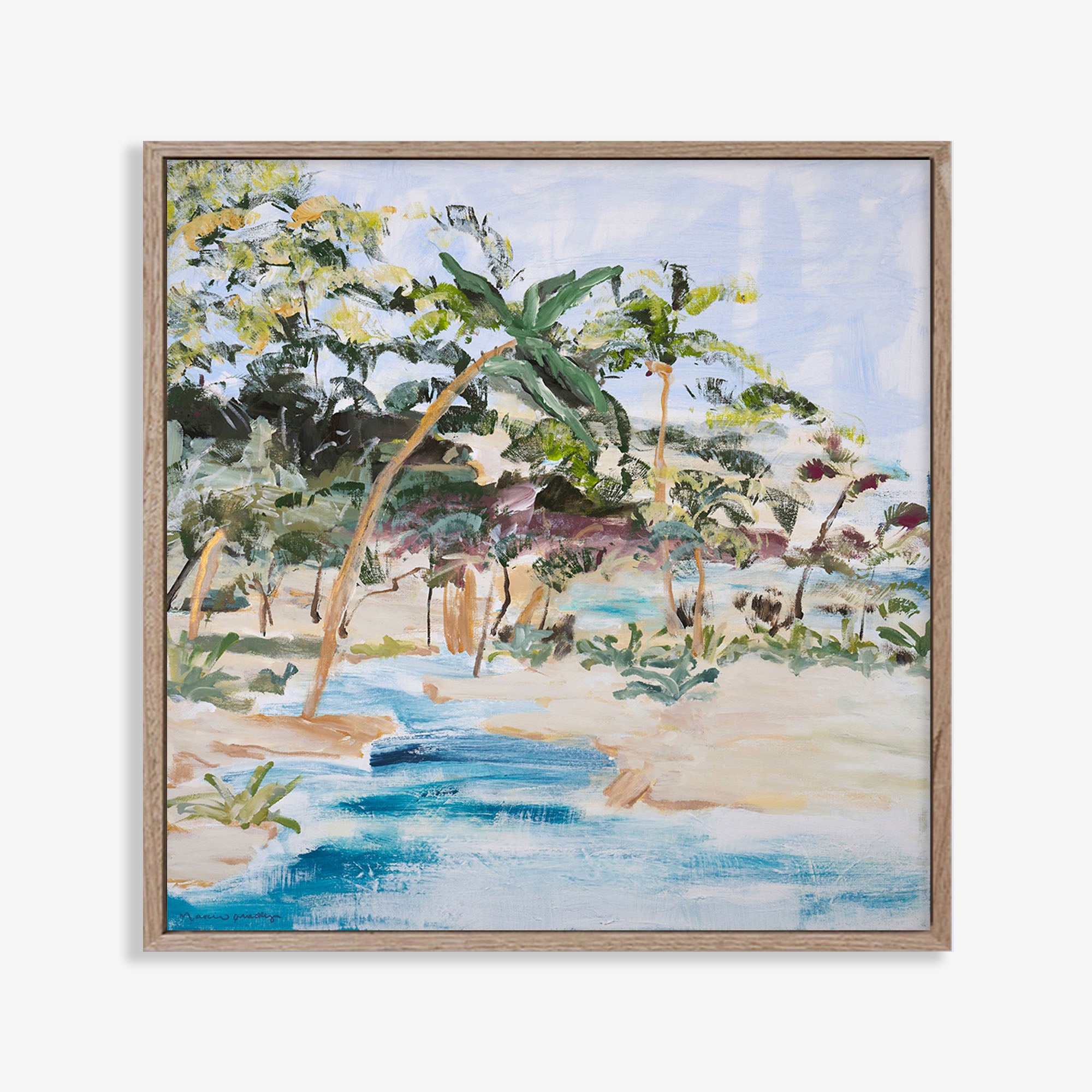 Peacock Palm - Limited Edition Print - Marcia Priestley