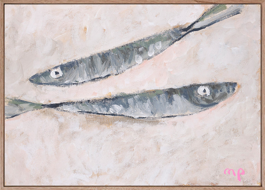 Pilchard Pair - Limited Edition Print - Marcia Priestley