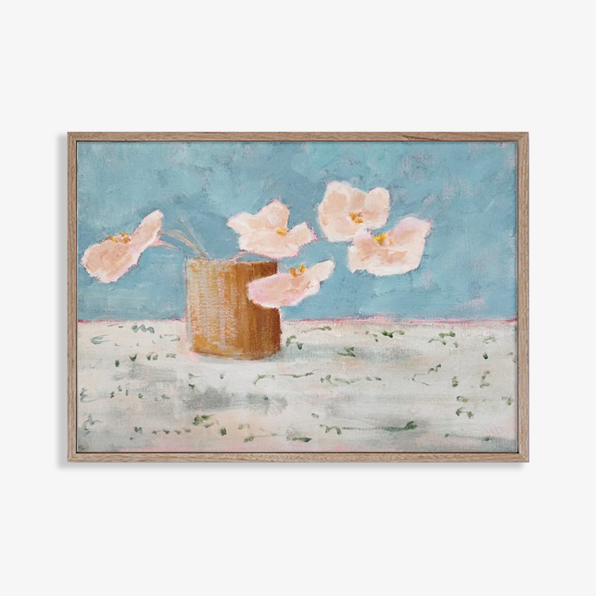Pink Flowers II - Limited Edition Print - Marcia Priestley