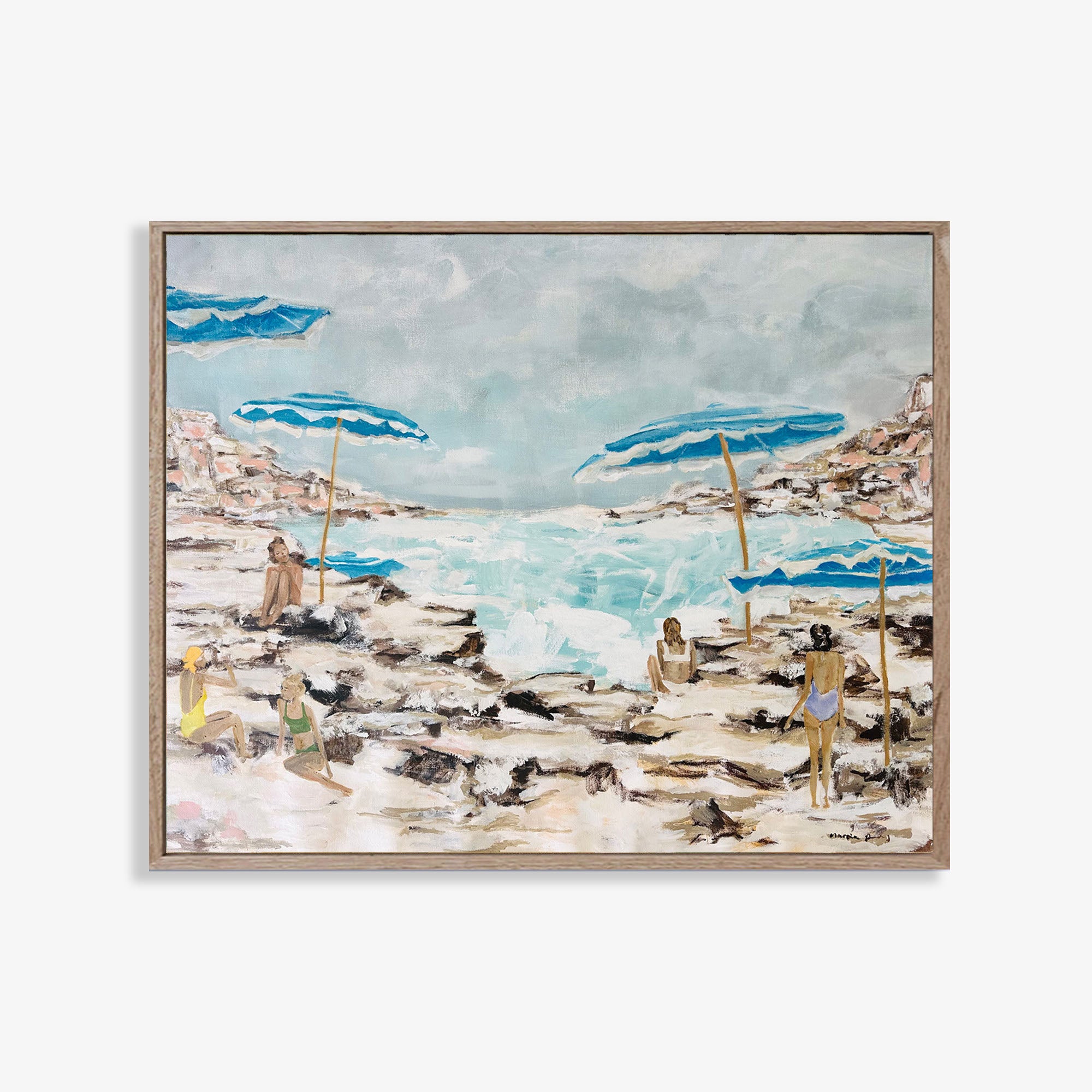 Punta Carena - Original Painting - Marcia Priestley