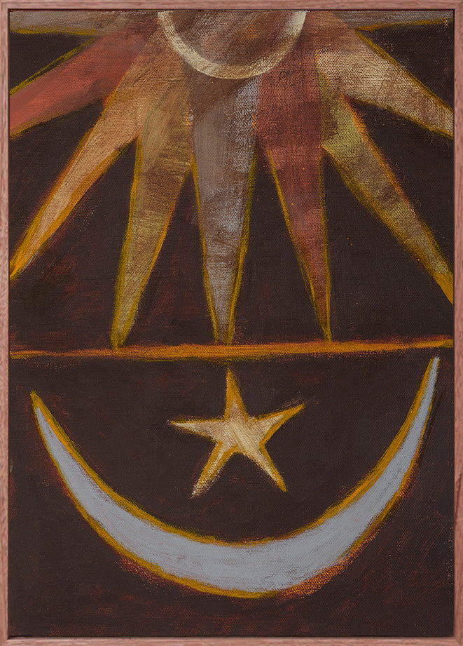 Sabi Sun Salutation 1 - Limited Edition Print - Marcia Priestley