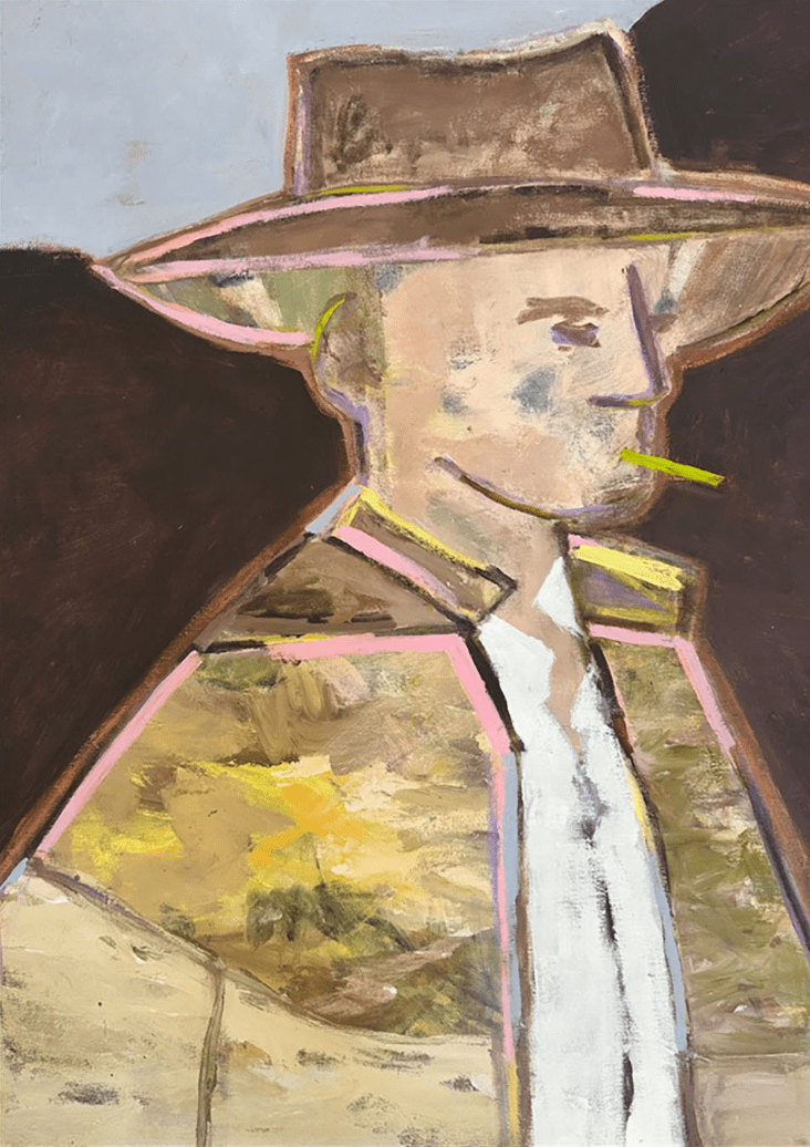 Stockman - Original Painting - Marcia Priestley
