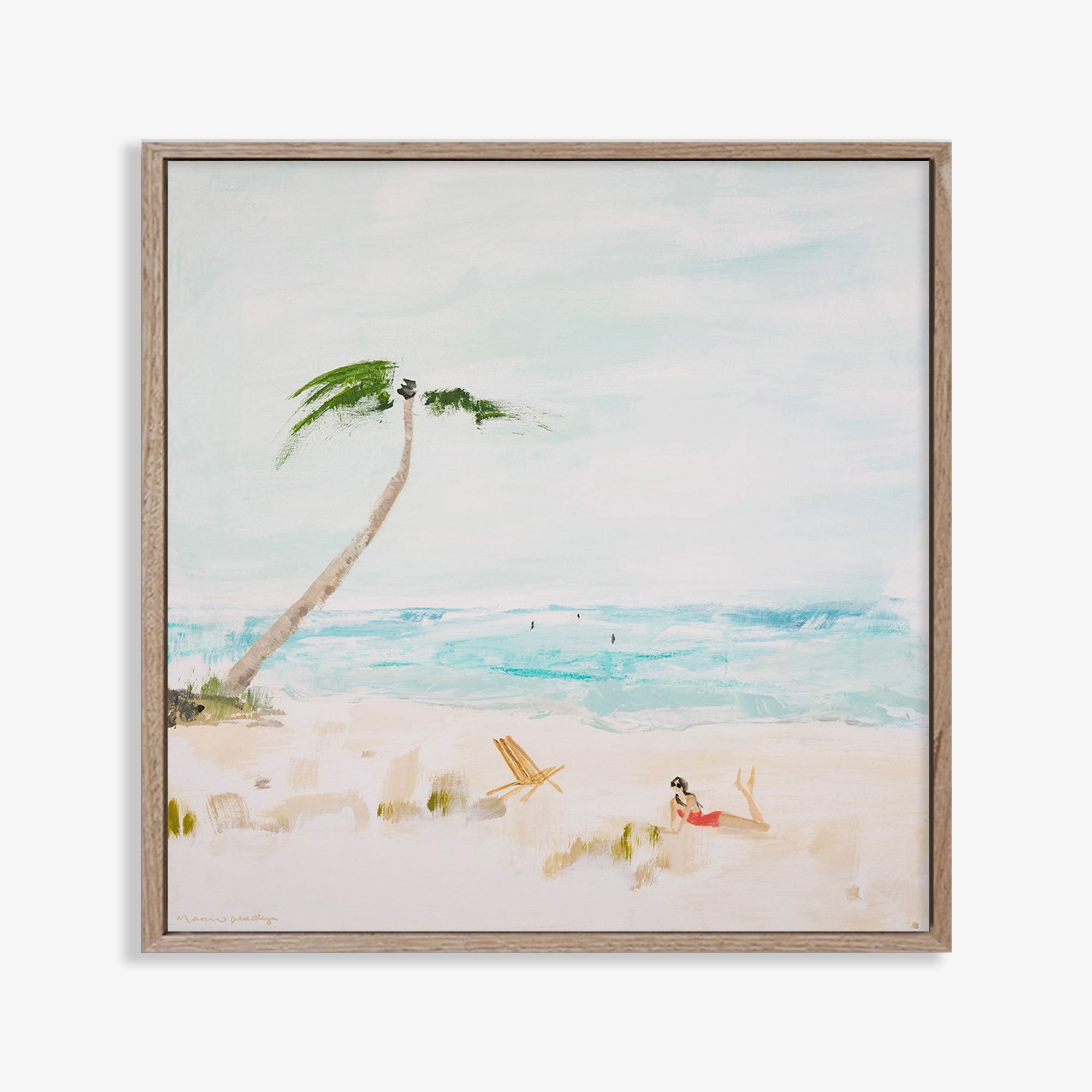 Seaside Postcard - Limited Edition Print - Marcia Priestley