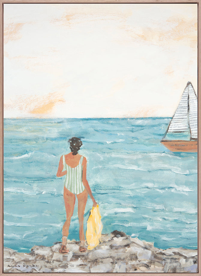 Sunset Sail - Original Painting - Marcia Priestley